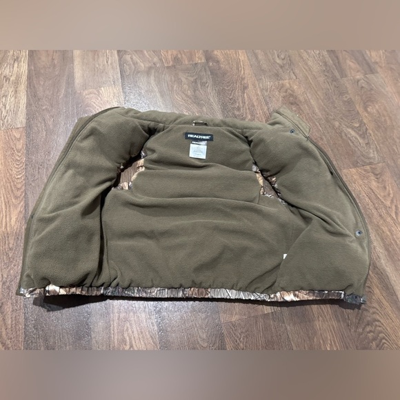RealTree Camouflage Puffer Vest Girls Size Small (6-7) hunting camo - Picture 5 of 8